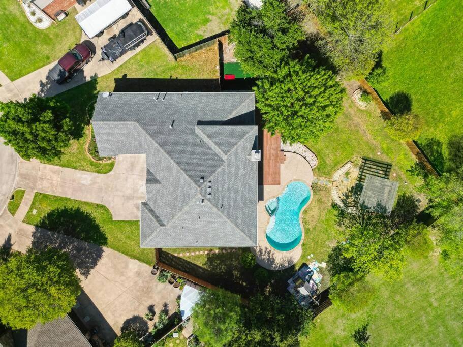 Villa Wellness Oasis 5Br W Pool + Huge Yard + Fire Pit Sachse Esterno foto