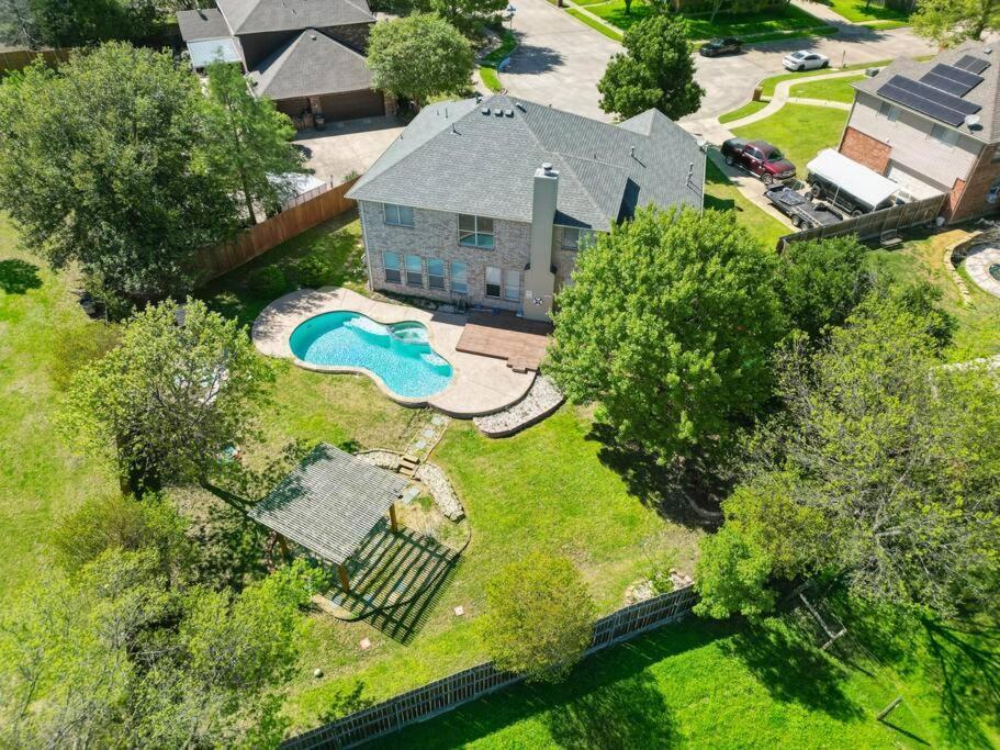 Villa Wellness Oasis 5Br W Pool + Huge Yard + Fire Pit Sachse Esterno foto